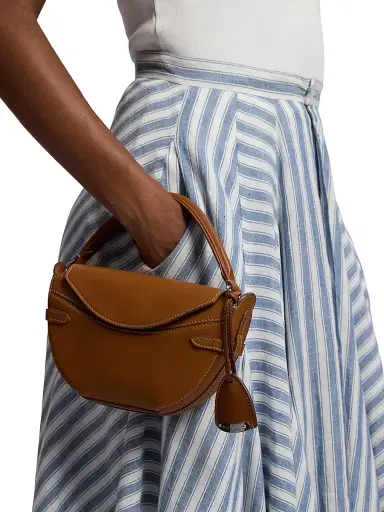 Ralph Lauren Collection Women's The Ralph Mini Leather Crossbody Bag | Thumbnail 2 Ralph Lauren Collection Women's The Ralph Mini Leather Crossbody Bag | Thumbnail 2