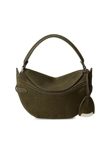 Ralph Lauren Collection Women's Mini Suede Crossbody Bag | Thumbnail 1 Ralph Lauren Collection Women's Mini Suede Crossbody Bag | Thumbnail 1