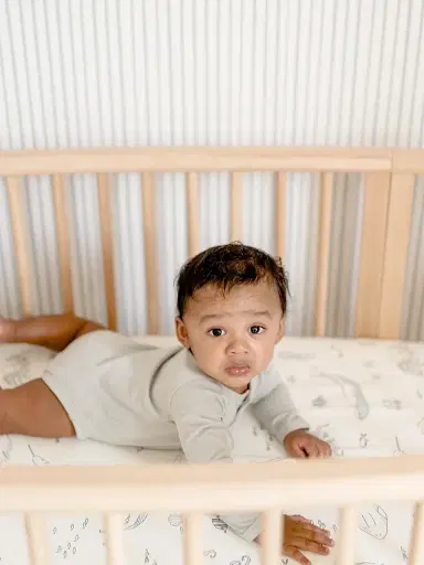 Stokke Sleepi Fitted Sheet - Aquatic | Thumbnail 4 Stokke Sleepi Fitted Sheet - Aquatic | Thumbnail 4