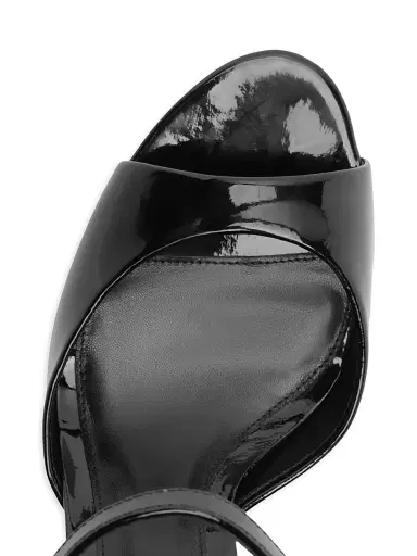 Alexandre Birman Women's Amy 0MM Leather Platform Sandals - Black | Thumbnail 8 Alexandre Birman Women's Amy 0MM Leather Platform Sandals - Black | Thumbnail 8