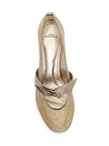 Alexandre Birman Women's Clarita Leather-Trim Mesh Ballet Flats | Thumbnail 7 Alexandre Birman Women's Clarita Leather-Trim Mesh Ballet Flats | Thumbnail 7