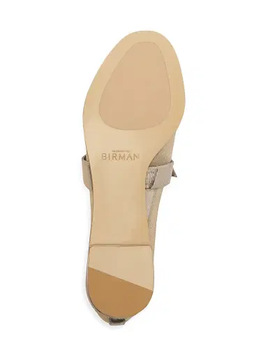 Alexandre Birman Women's Clarita Leather-Trim Mesh Ballet Flats | Thumbnail 9 Alexandre Birman Women's Clarita Leather-Trim Mesh Ballet Flats | Thumbnail 9