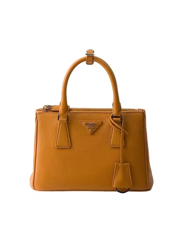 Prada Women's  Galleria Leather Bag - Orange