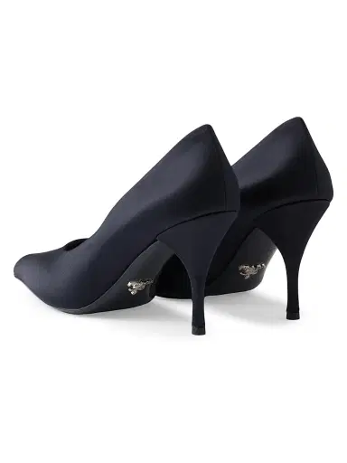 Prada Women's Satin Pumps | Thumbnail 3 Prada Women's Satin Pumps | Thumbnail 3