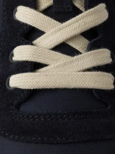 Prada Men's Downtown Re-Nylon and Suede Sneakers - Navy - Size 5 | Thumbnail 4