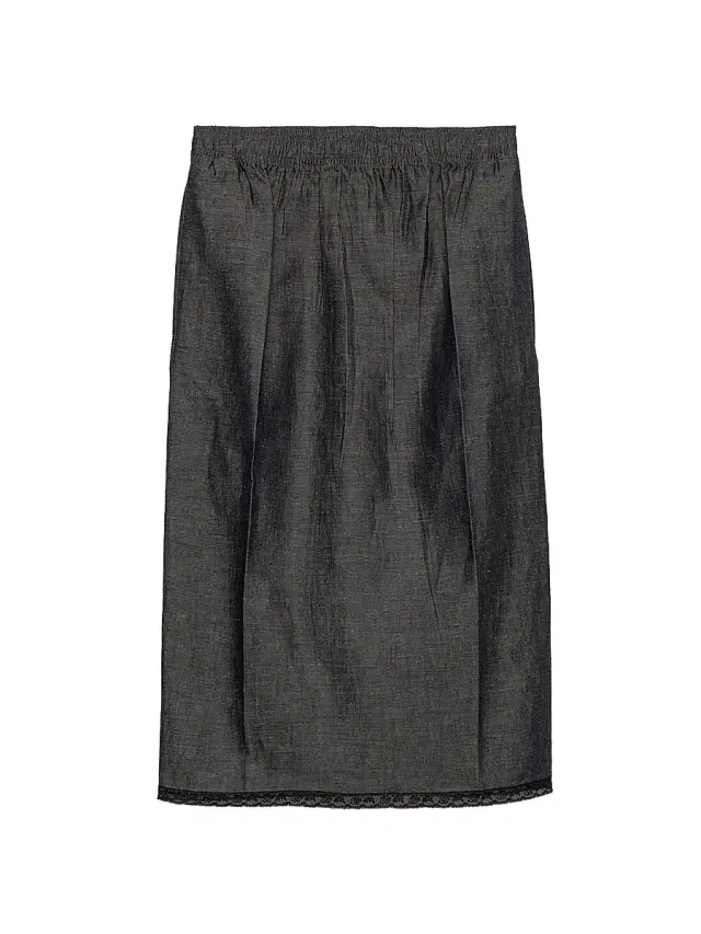 Women's Chambray Skirt - Blue