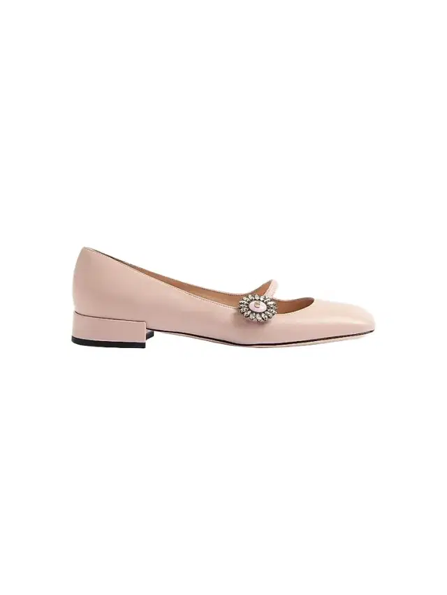 Valentino Garavani Women's Mary-Jane Preshoes 20MM Ballerinas in Kidskin - Water Rose