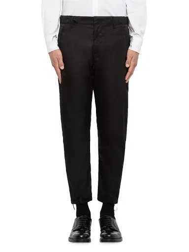 Prada Men's Re-Nylon Trousers - Black - Size 38 | Thumbnail 2