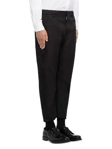 Prada Men's Re-Nylon Trousers - Black - Size 38 | Thumbnail 3