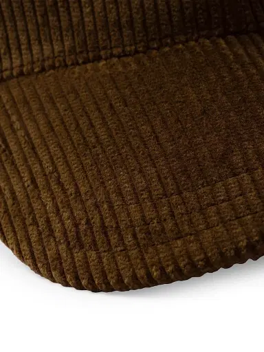 Prada Women's Corduroy Baseball Cap - Brown - Size XL | Thumbnail 4 Prada Women's Corduroy Baseball Cap - Brown - Size XL | Thumbnail 4