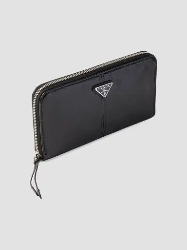 Prada Men's Leather Wallet | Thumbnail 4