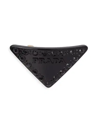 Prada Women's Plexiglass Hair Clip | Thumbnail 1 Prada Women's Plexiglass Hair Clip | Thumbnail 1
