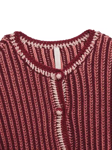 Zimmermann Baby Girl's,Little Girl's & Girl's Striped Rib-Knit Jacket | Thumbnail 3 Zimmermann Baby Girl's,Little Girl's & Girl's Striped Rib-Knit Jacket | Thumbnail 3