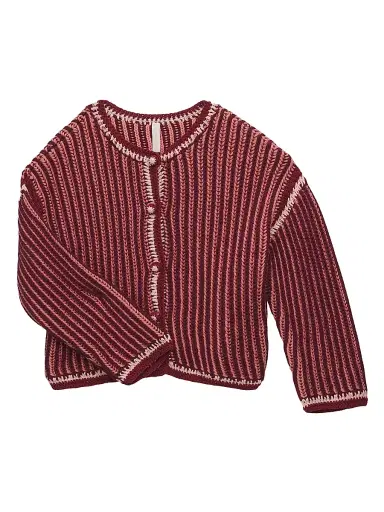 Zimmermann Baby Girl's,Little Girl's & Girl's Striped Rib-Knit Jacket | Thumbnail 1 Zimmermann Baby Girl's,Little Girl's & Girl's Striped Rib-Knit Jacket | Thumbnail 1
