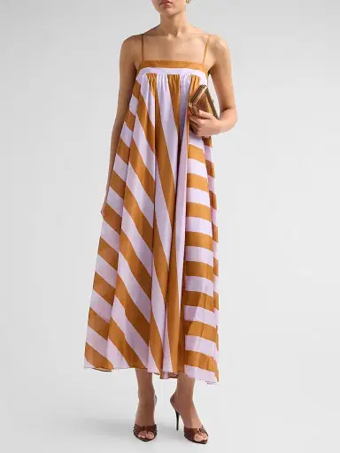 Zimmermann Women's Indra Stripe Maxi Dress | Thumbnail 2