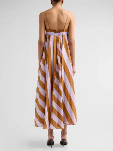 Zimmermann Women's Indra Stripe Maxi Dress | Thumbnail 3