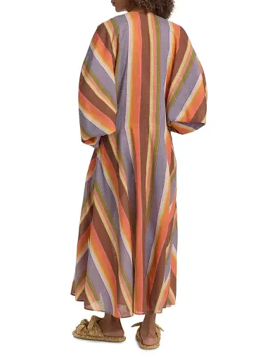 Zimmermann Women's Solstice Cotton Tunic Maxi Dress | Thumbnail 5