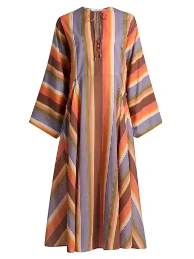 Zimmermann Women's Solstice Cotton Tunic Maxi Dress | Thumbnail 1