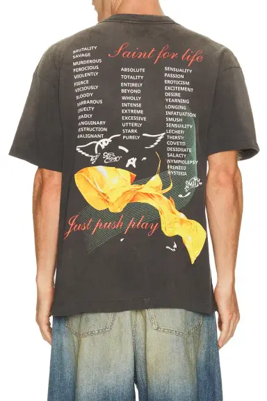 SAINT Mxxxxxx Aerosmith Short Sleeve Tee | Thumbnail 2
