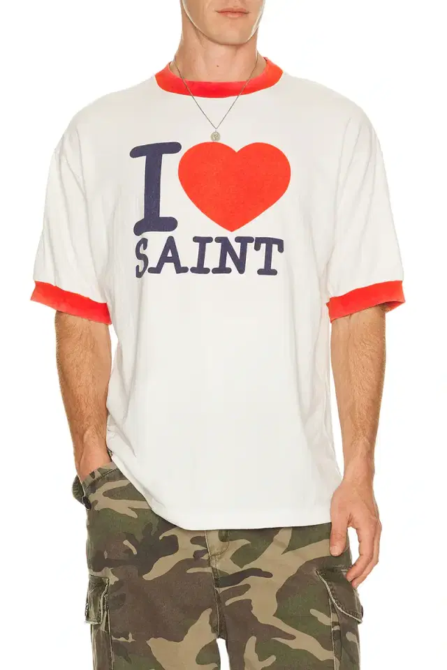I Love Saint Short Sleeve Tee
