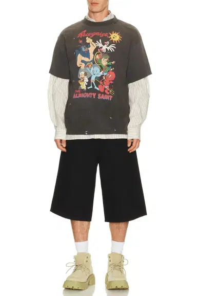 SAINT Mxxxxxx Almithy Saint Short Sleeve Tee | Thumbnail 3 SAINT Mxxxxxx Almithy Saint Short Sleeve Tee | Thumbnail 3