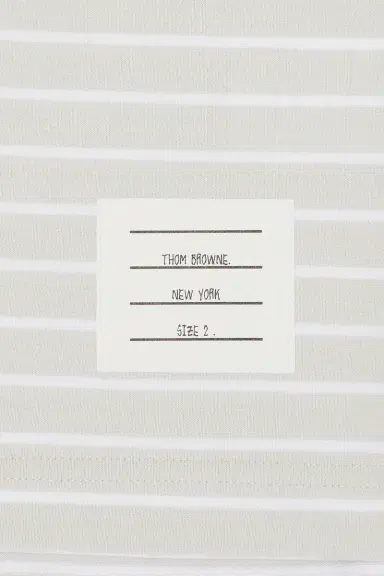 Thom Browne Short Sleeve Tee With Chest Pocket | Thumbnail 5 Thom Browne Short Sleeve Tee With Chest Pocket | Thumbnail 5
