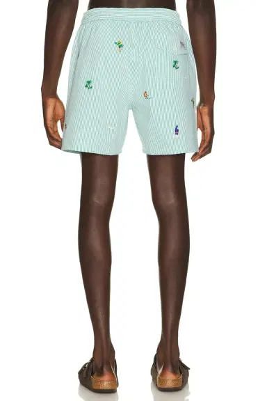 Polo Ralph Lauren Stretch Seersucker Traveler Swim Trunk | Thumbnail 2