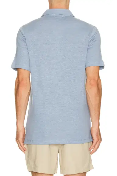 Onia Shaun Stretch Linen Polo | Thumbnail 2 Onia Shaun Stretch Linen Polo | Thumbnail 2