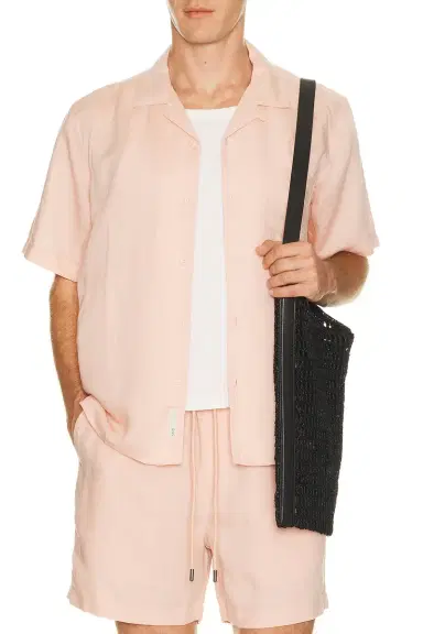 Onia Air Linen Convertible Vacation Shirt | Thumbnail 1