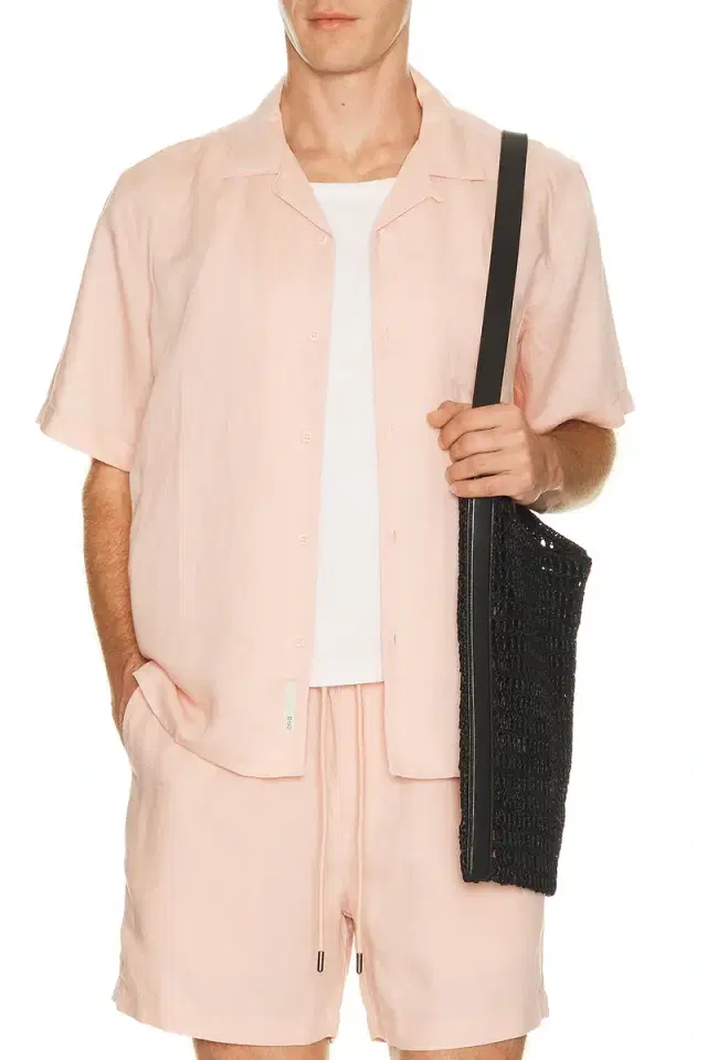 Onia Air Linen Convertible Vacation Shirt