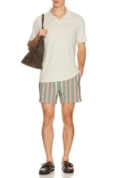 Onia Shaun Stretch Linen Polo | Thumbnail 3 Onia Shaun Stretch Linen Polo | Thumbnail 3