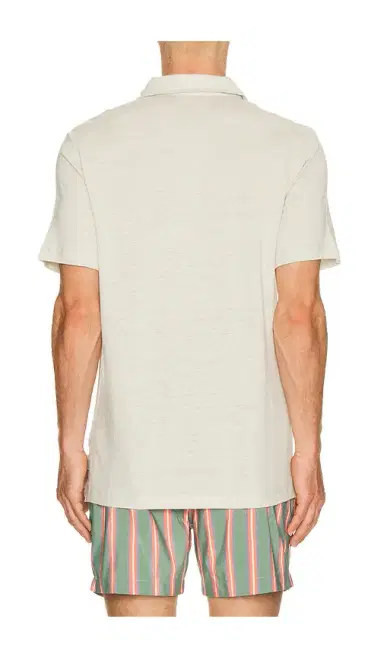 Onia Shaun Stretch Linen Polo | Thumbnail 6 Onia Shaun Stretch Linen Polo | Thumbnail 6