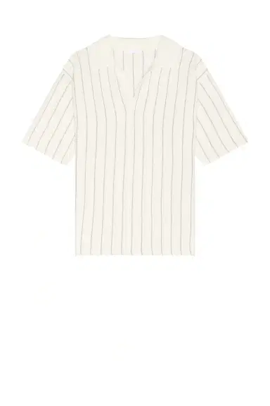 Helmut Lang Short Sleeve Stripe Polo. | Thumbnail 4 Helmut Lang Short Sleeve Stripe Polo. | Thumbnail 4