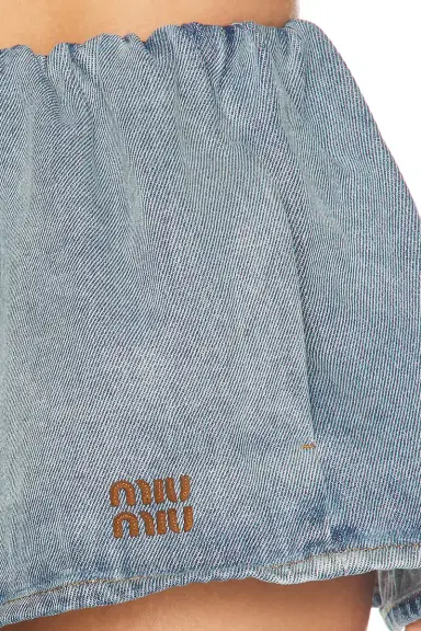 Miu Miu Denim Skirt | Thumbnail 6