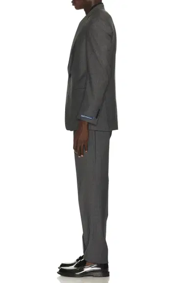 Polo Ralph Lauren 2-Button Single Breasted Sharkskin 2-Piece Suit | Thumbnail 2
