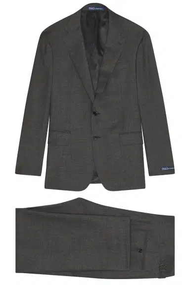 Polo Ralph Lauren 2-Button Single Breasted Sharkskin 2-Piece Suit | Thumbnail 5