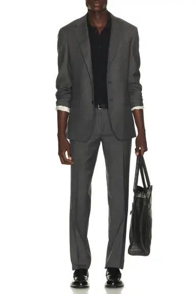 Polo Ralph Lauren 2-Button Single Breasted Sharkskin 2-Piece Suit | Thumbnail 1