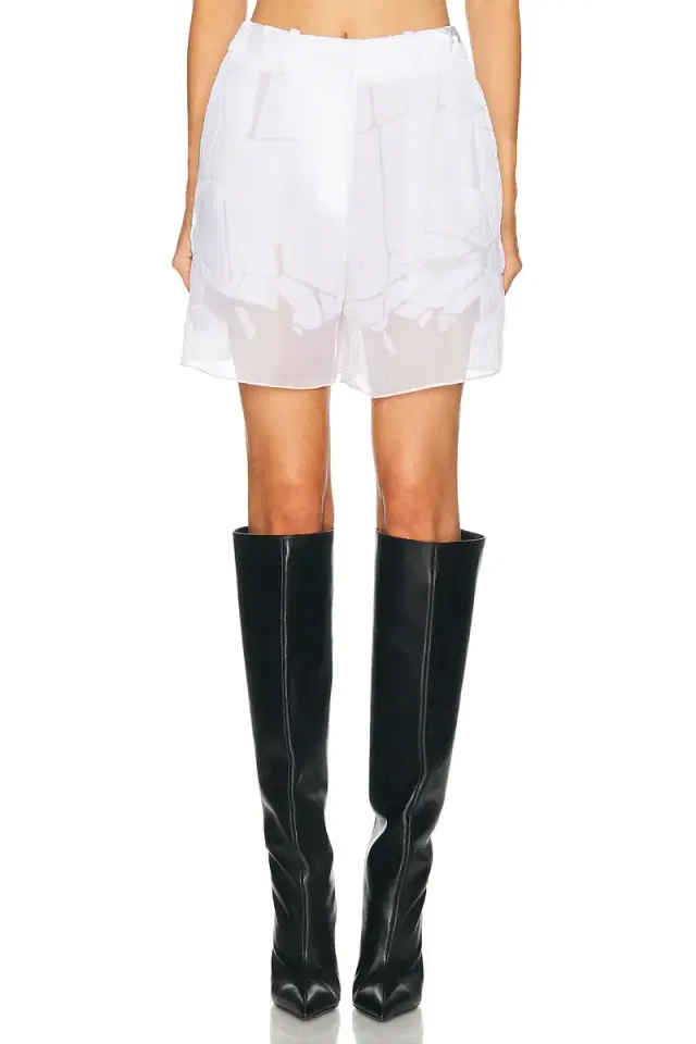 Grace Ling Cracked Mini Short