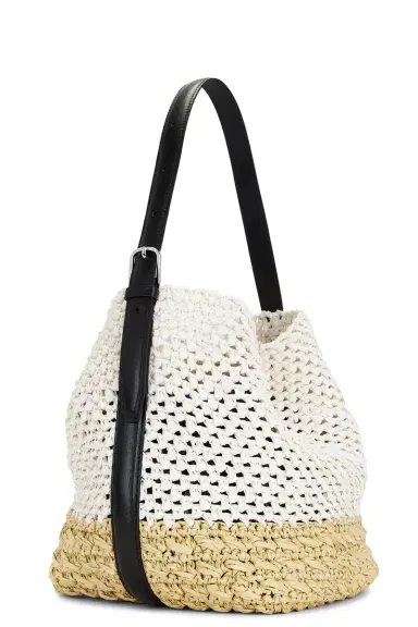 TOTEME Medium Belted Paper Tote Bag | Thumbnail 4 TOTEME Medium Belted Paper Tote Bag | Thumbnail 4