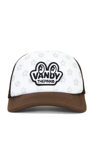 VANDYTHEPINK Eye Logo Patch Trucker Hat | Thumbnail 5