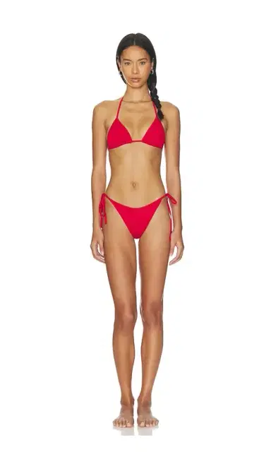 Frankies Bikinis Soleil Smocked Bikini Bottom | Thumbnail 4