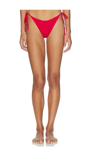 Frankies Bikinis Soleil Smocked Bikini Bottom | Thumbnail 1