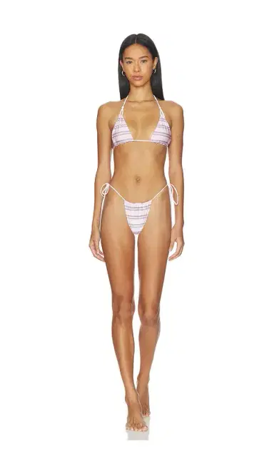 Frankies Bikinis Tia Reversible Satin Bikini Bottom | Thumbnail 5 Frankies Bikinis Tia Reversible Satin Bikini Bottom | Thumbnail 5
