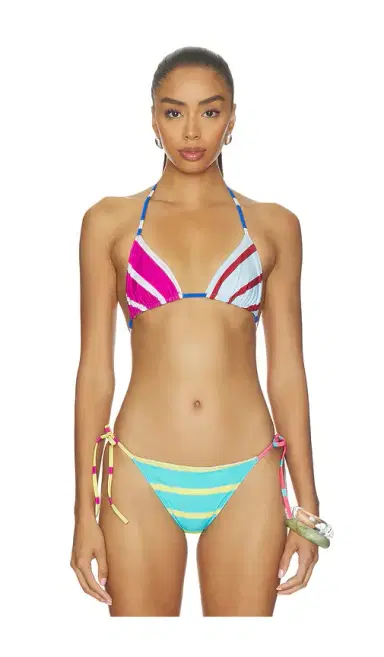 Solid & Striped The Iris Reversible Bikini Top | Thumbnail 2
