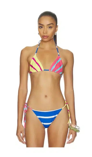 Solid & Striped The Iris Reversible Bikini Top | Thumbnail 1