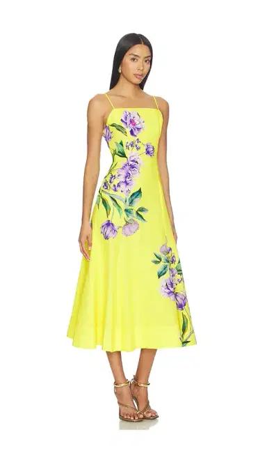 Hemant & Nandita Paneled Midi Dress | Thumbnail 2 Hemant & Nandita Paneled Midi Dress | Thumbnail 2