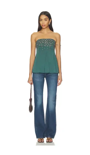 Free People Tara Embellished Tube | Thumbnail 4