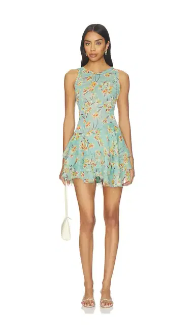 Free People Raven Printed Mini Dress | Thumbnail 1 Free People Raven Printed Mini Dress | Thumbnail 1