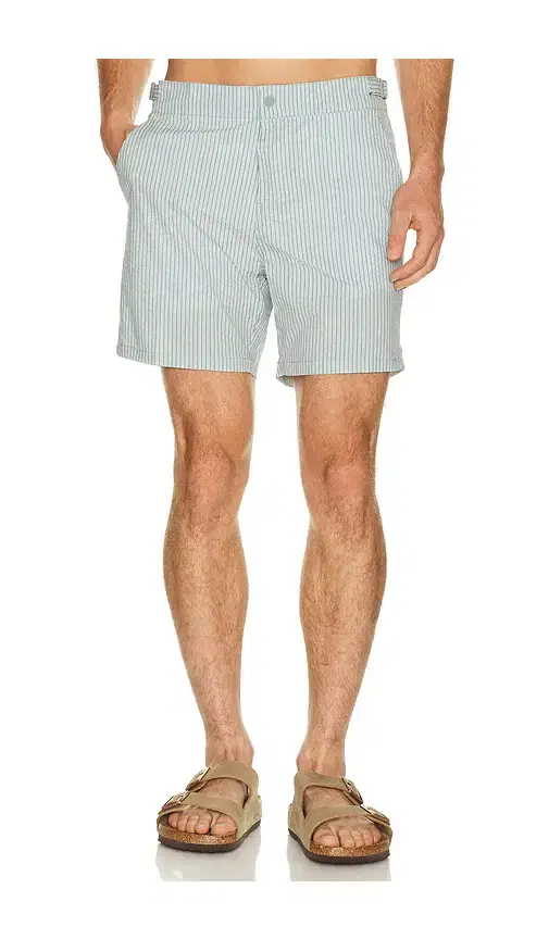 Vintage Summer Micro Seersucker Trunk