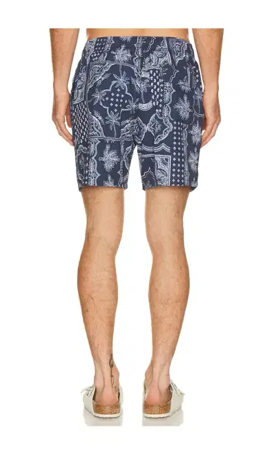 Vintage Summer 4 Way Stretch Volley Swim Trunk | Thumbnail 2